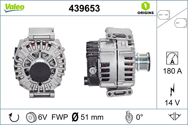 Valeo 439653 Alternator/Dynamo