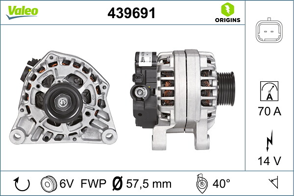 Valeo 439691 Alternator/Dynamo