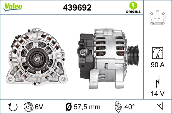 Valeo 439692 Alternator/Dynamo