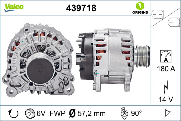 Valeo 439718 Alternator/Dynamo