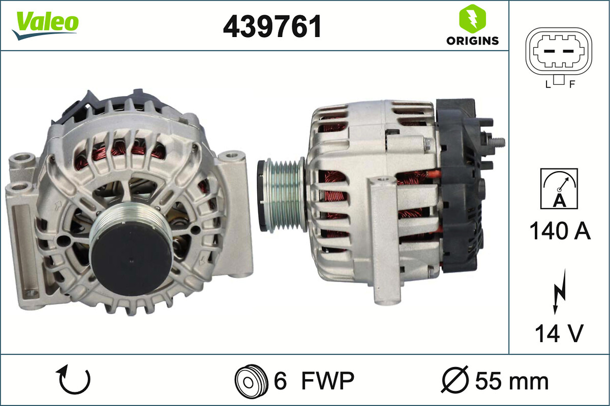 Valeo 439761 Alternator/Dynamo