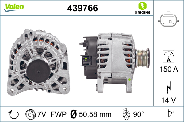 Valeo 439766 Alternator/Dynamo