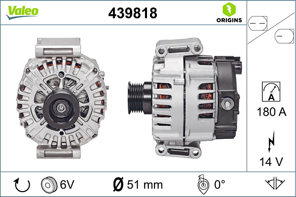Valeo 439818 Alternator/Dynamo