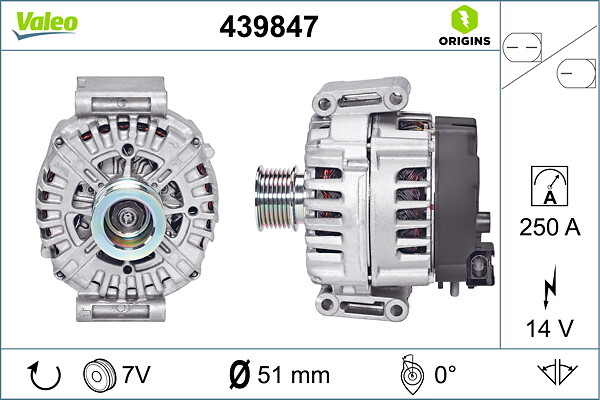 Valeo 439847 Alternator/Dynamo