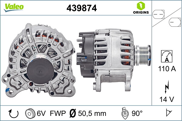 Valeo 439874 Alternator/Dynamo