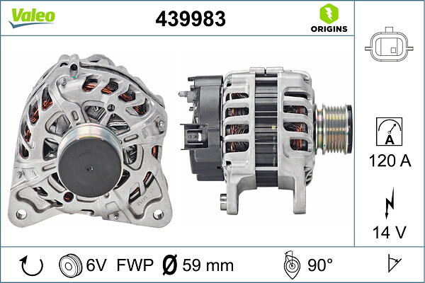 Valeo 439983 Alternator/Dynamo