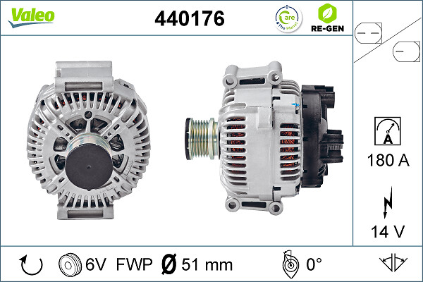 Valeo 440176 Alternator/Dynamo