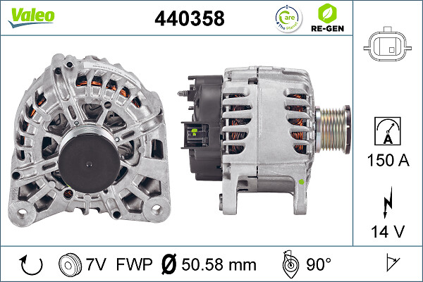 Valeo 440358 Alternator/Dynamo