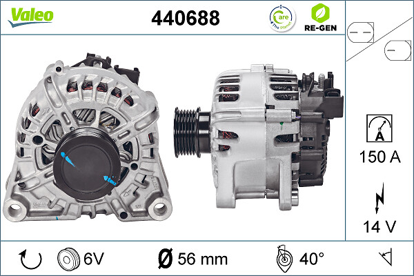 Valeo 440688 Alternator/Dynamo