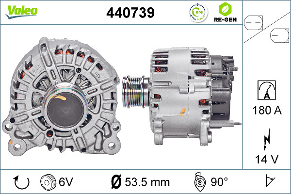 Valeo 440739 Alternator/Dynamo