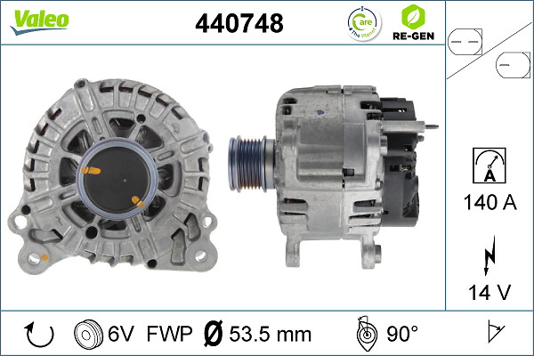 Valeo 440748 Alternator/Dynamo