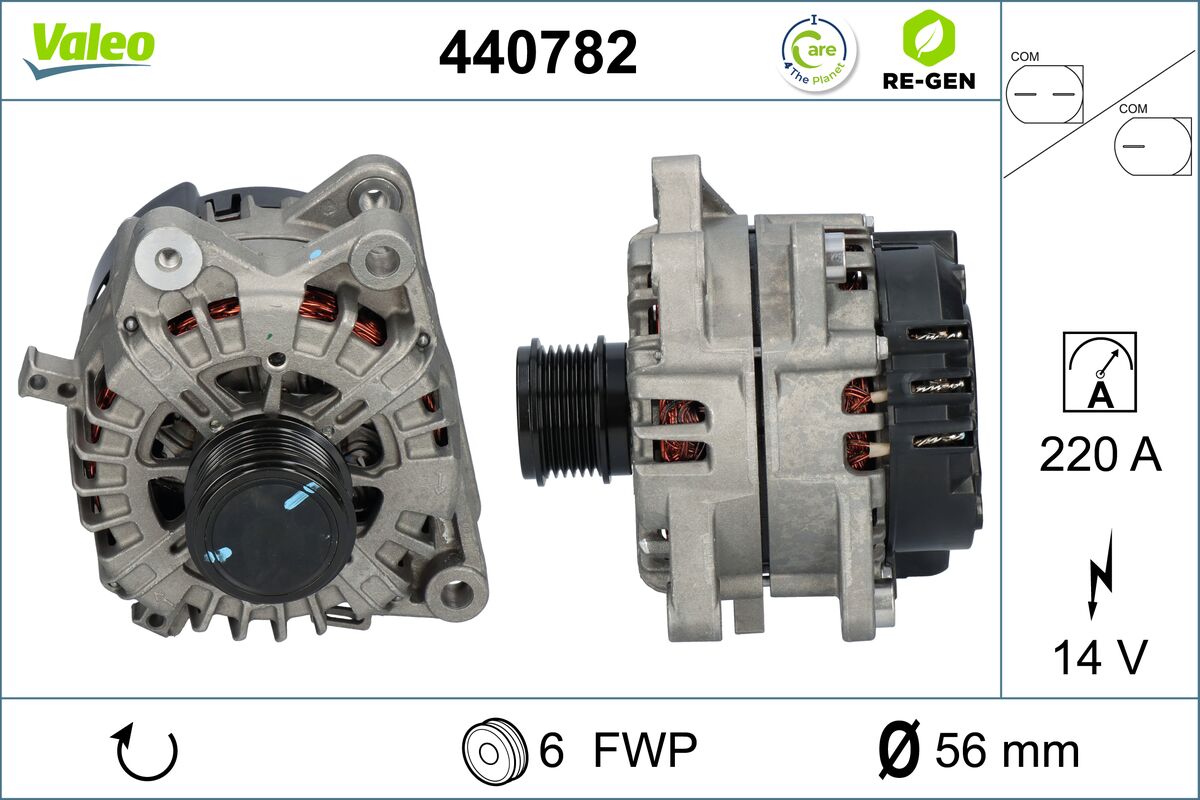 Valeo 440782 Alternator/Dynamo