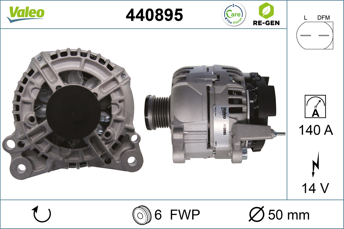 Valeo 440895 Alternator/Dynamo
