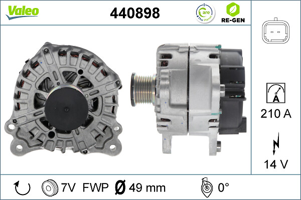 Valeo 440898 Alternator/Dynamo