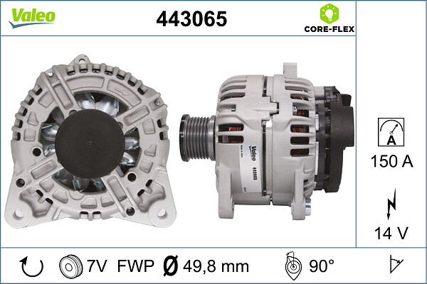 Valeo 443065 Alternator/Dynamo