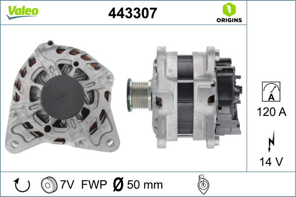 Valeo 443307 Alternator/Dynamo
