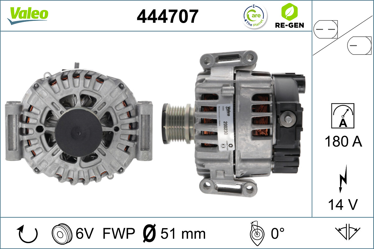 Valeo 444707 Alternator/Dynamo