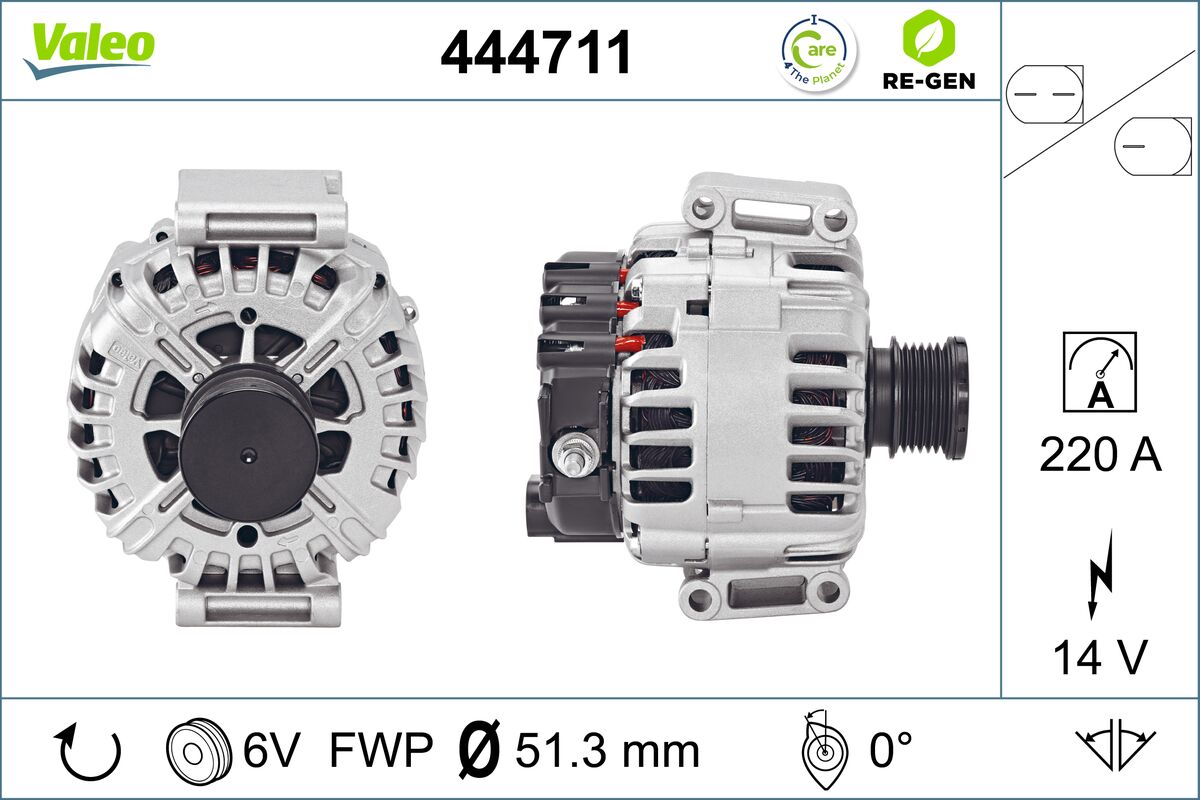 Valeo 444711 Alternator/Dynamo