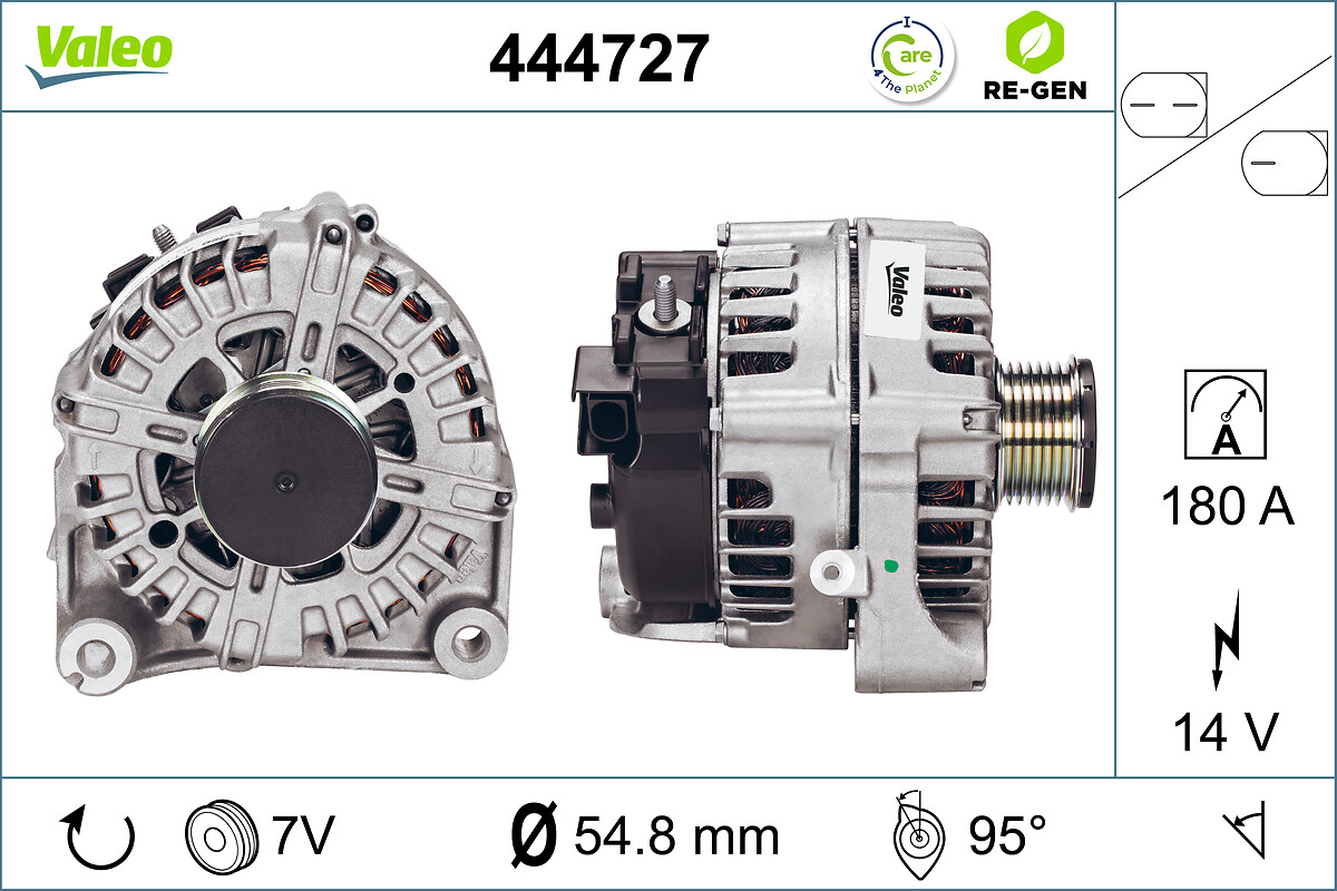 Valeo 444727 Alternator/Dynamo