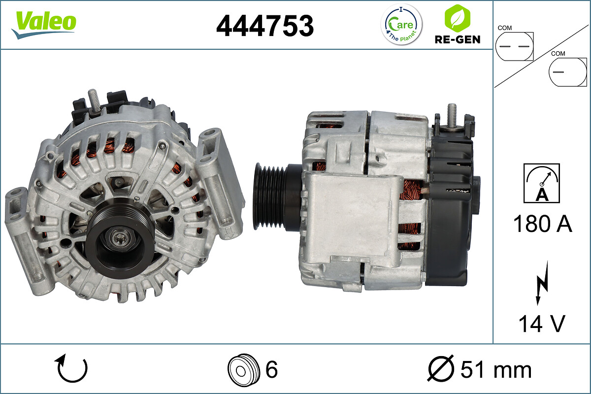 Valeo 444753 Alternator/Dynamo