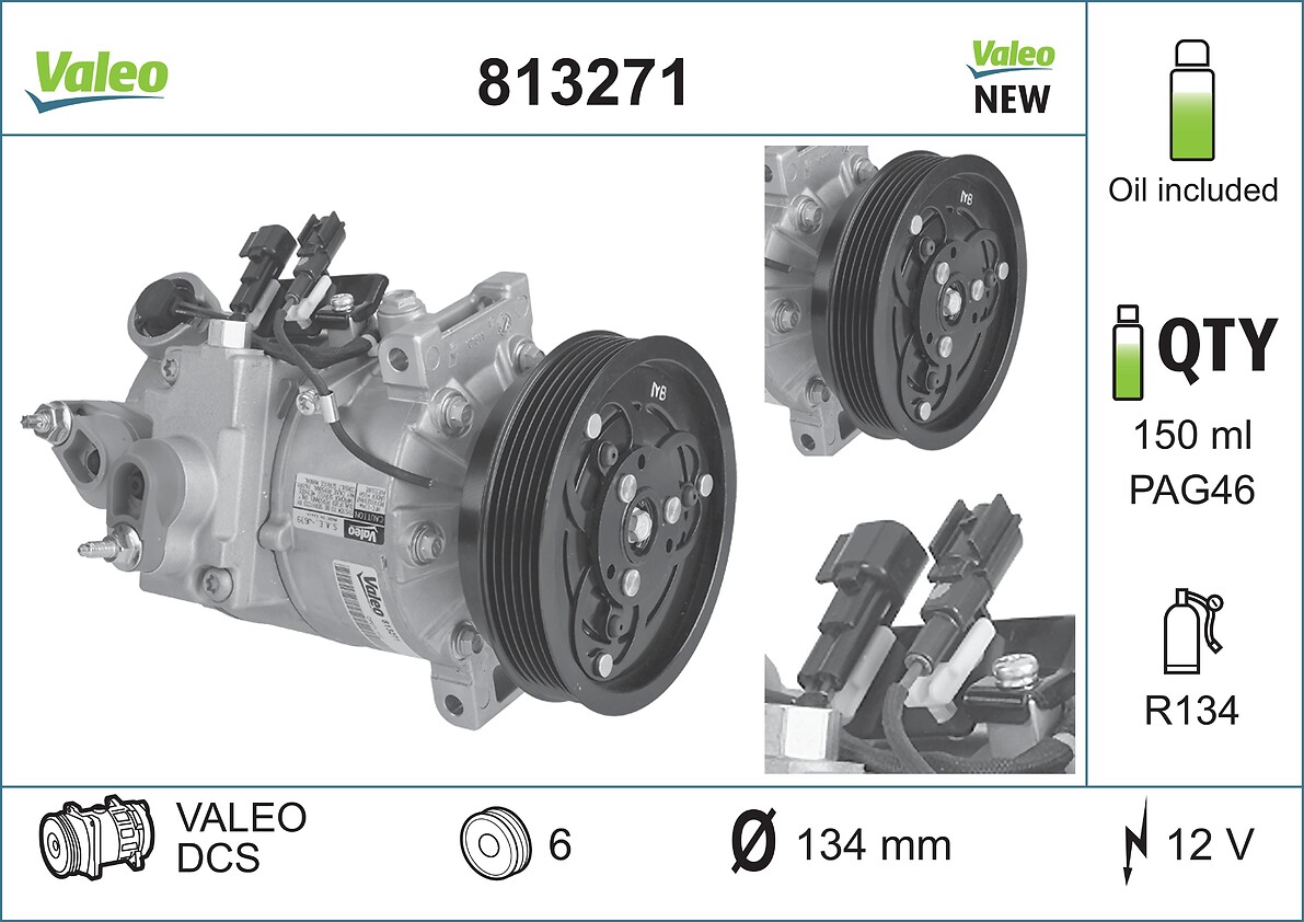 Valeo 813271 Airco compressor