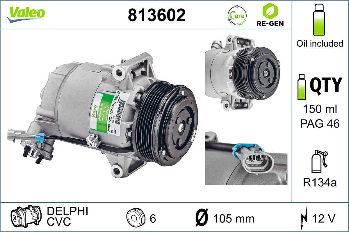 Valeo 813602 Airco compressor