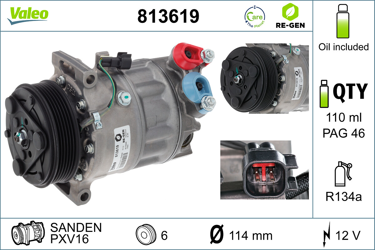 Valeo 813619 Airco compressor