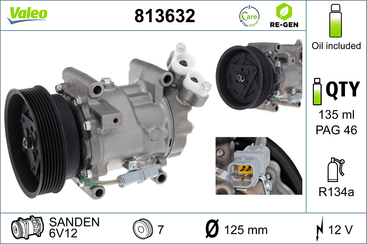 Valeo 813632 Airco compressor