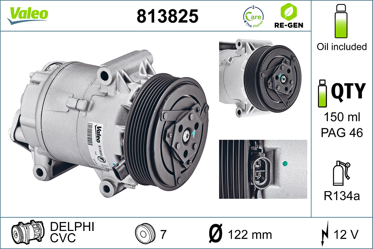Valeo 813825 Airco compressor