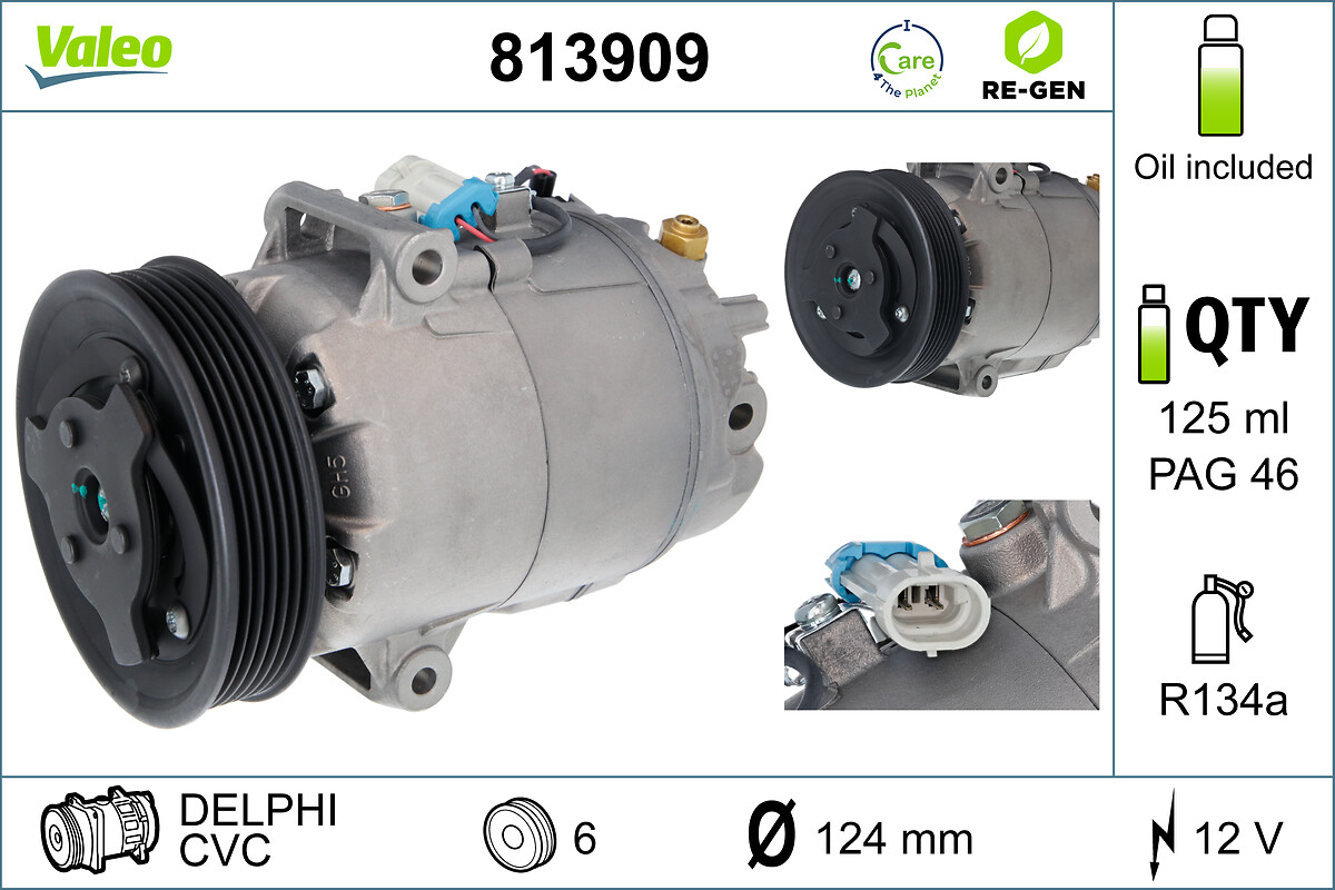 Valeo 813909 Airco compressor