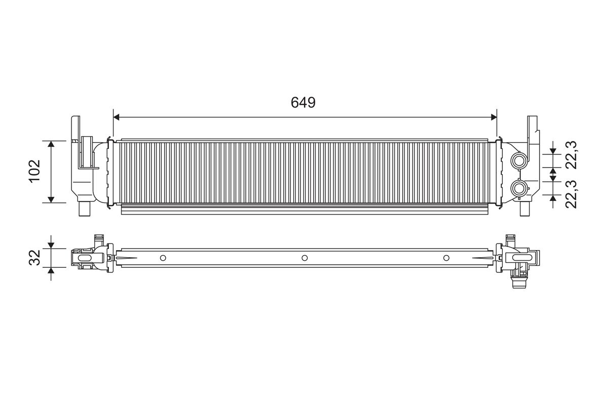 Valeo 701362 Radiateur