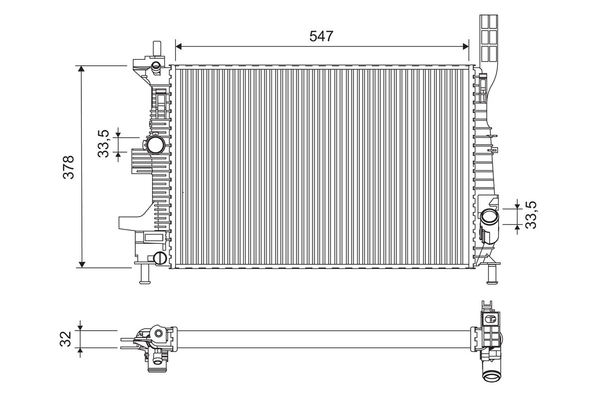 Valeo 701675 Radiateur