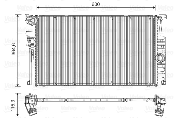 Valeo 735451 Radiateur