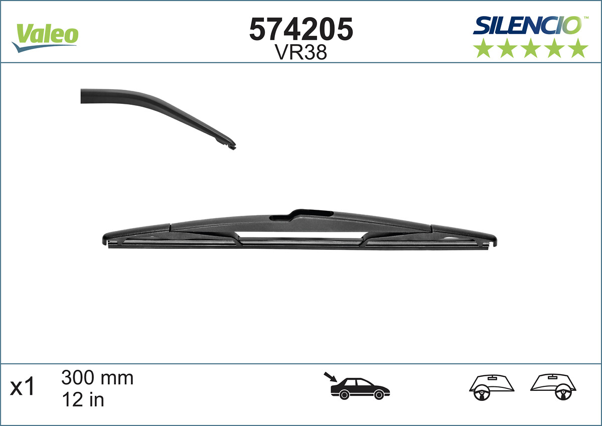 Valeo 574205 Ruitenwisserblad