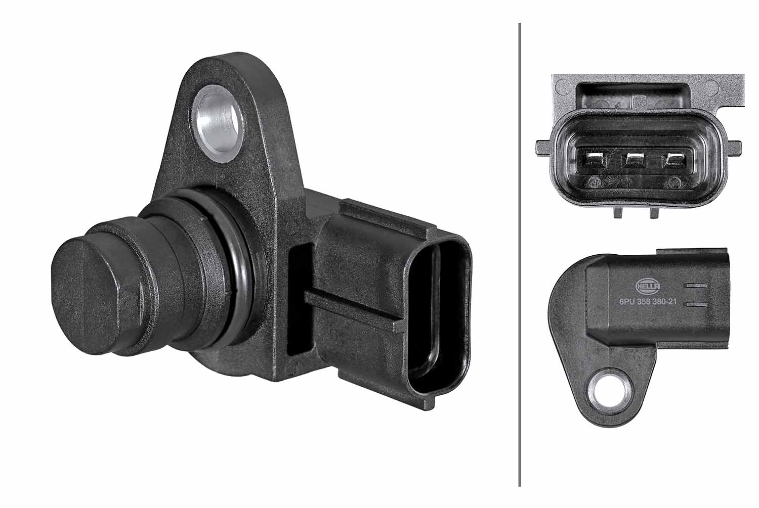 Hella 6PU 358 380-211 Nokkenas positiesensor