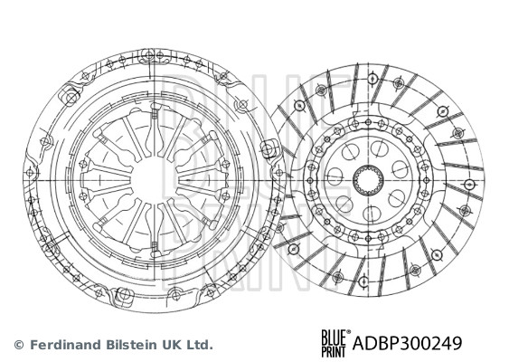 Blue Print ADBP300249 Koppelingskit