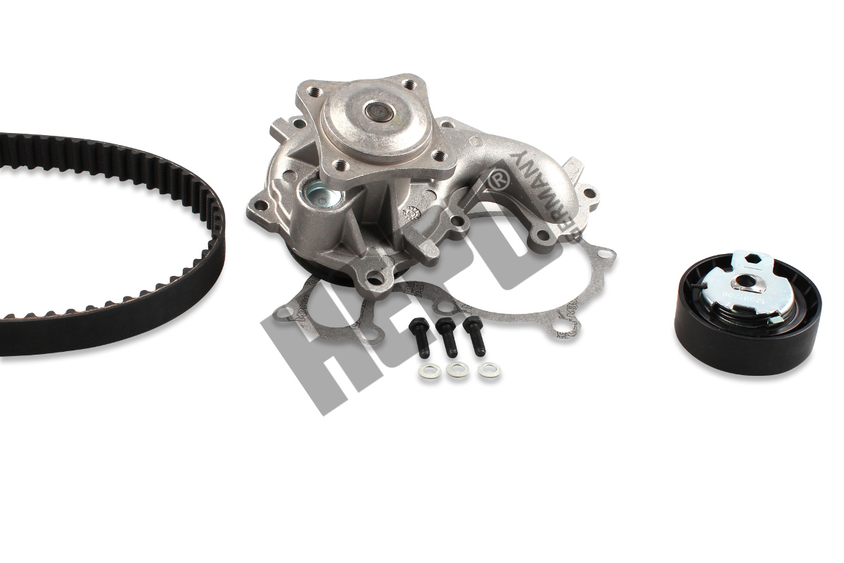 Hepu PK02370 Distributieriem kit incl.waterpomp