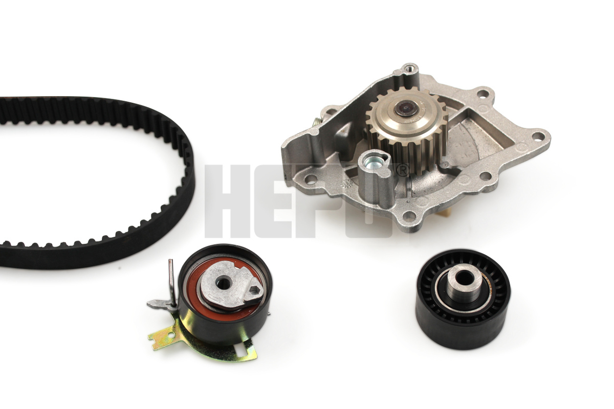 Hepu PK08071 Distributieriem kit incl.waterpomp