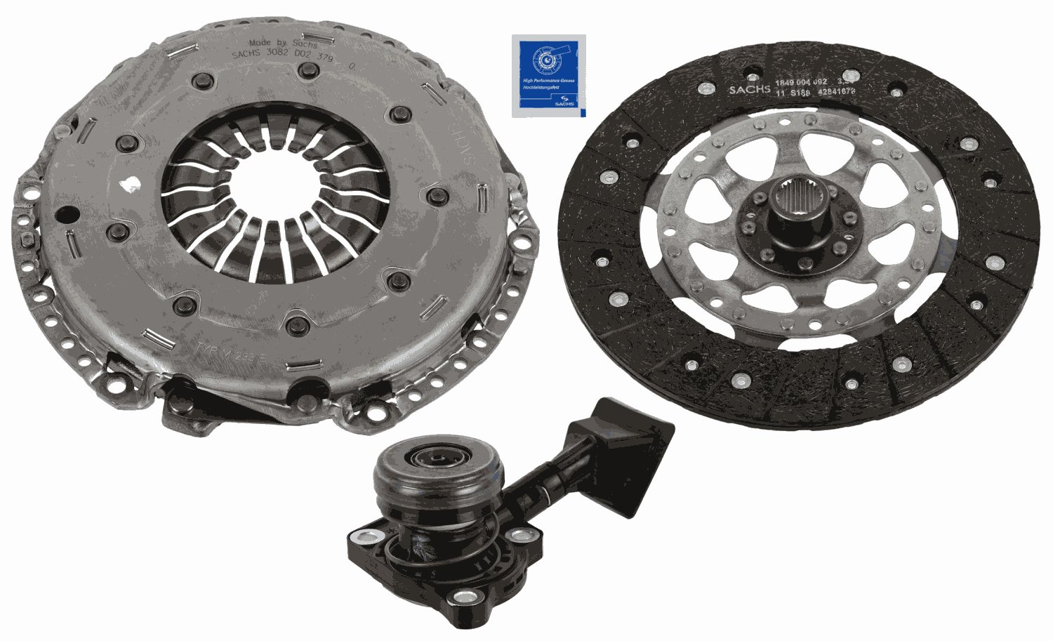 Sachs 3000 990 558 Koppelingskit