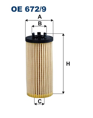 Filtron OE 672/9 Oliefilter
