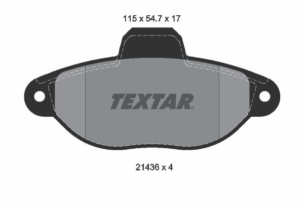 Remblokset – TEXTAR – 2143602