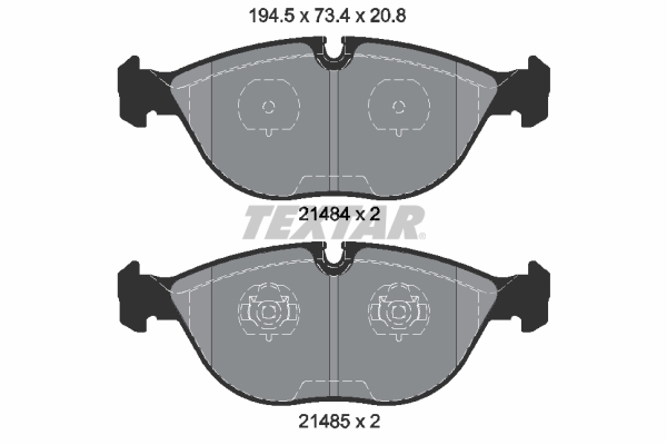 Textar 2148401 Remblokset