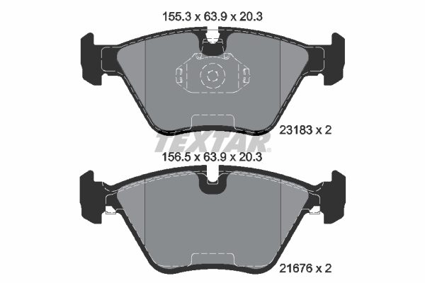 Textar 2318302 Remblokset
