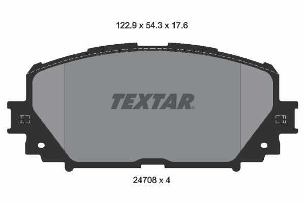 Textar 2470801 Remblokset