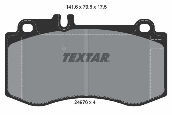 Textar 2497601 Remblokset