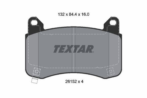 Textar 2615201 Remblokset