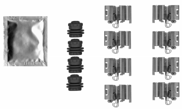 Textar 82549600 Rem montageset