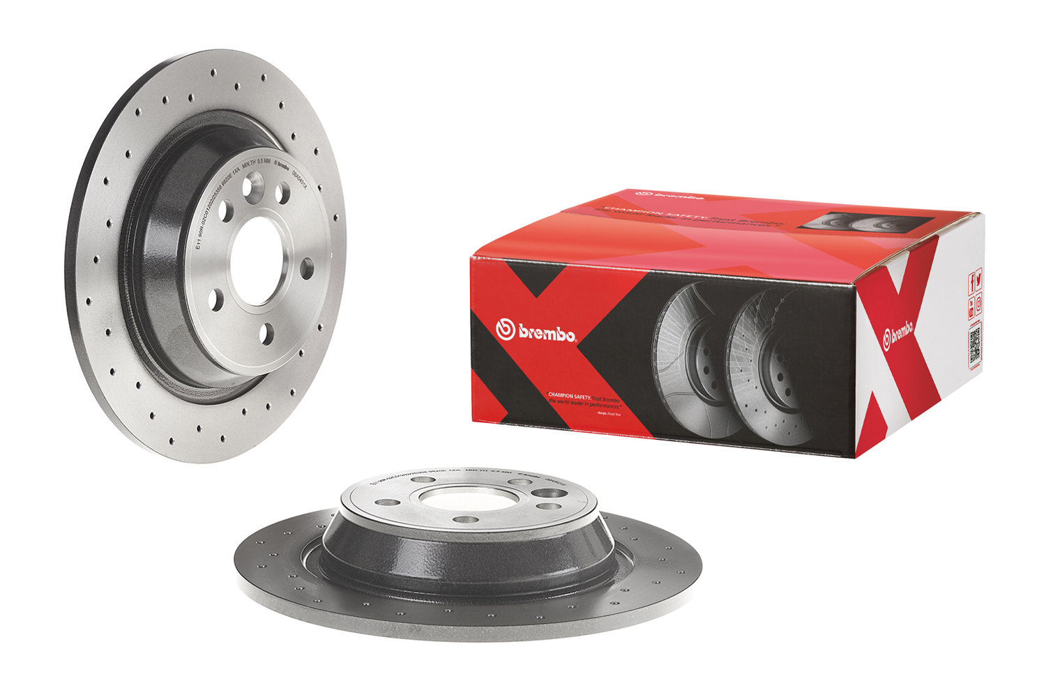 Brembo 08.A540.1X Remschijf