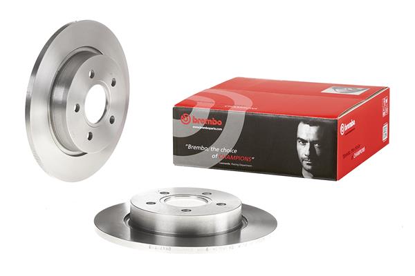 Brembo 08.A725.10 Remschijf