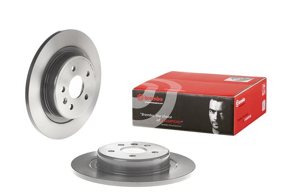 Brembo 08.D757.11 Remschijf